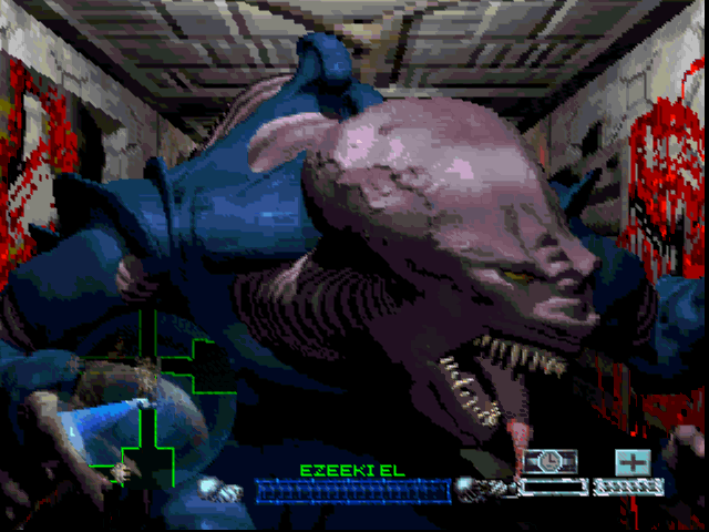 Space Hulk Vengeance of the Blood Angels screenshot 3 for Playstation